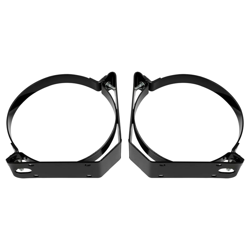 DURAFORCE For 100LB Propane Fuel Tank Bracket Straps Heavy Duty Weld Bolt On Lpg Cylinder