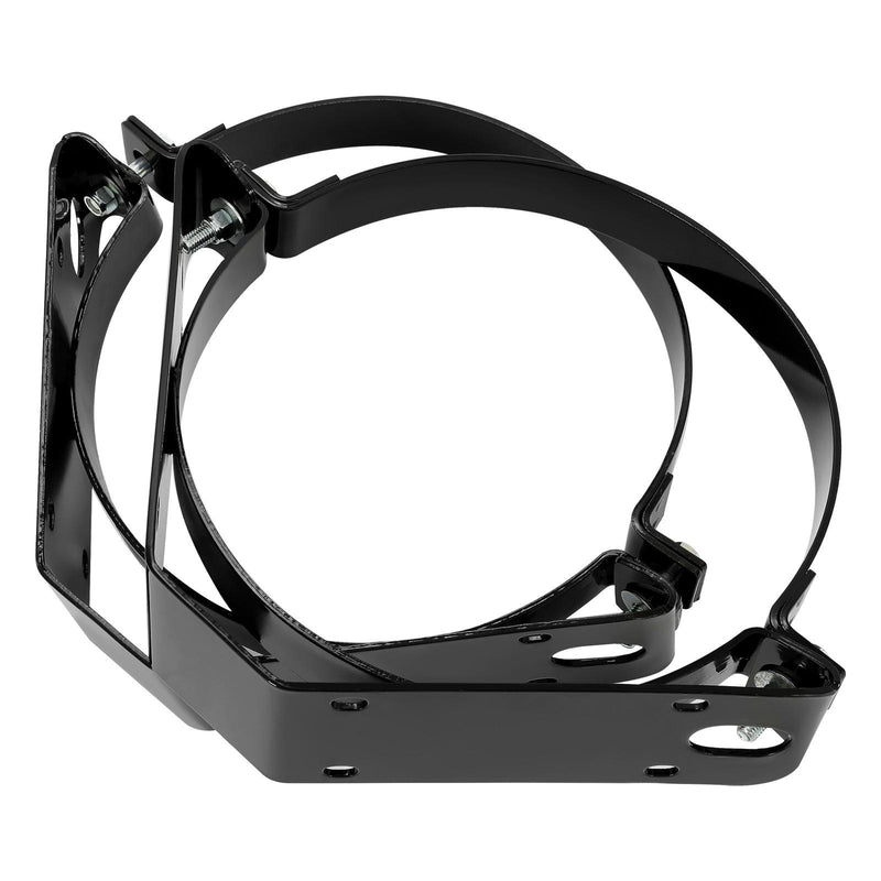 DURAFORCE For 100LB Propane Fuel Tank Bracket Straps Heavy Duty Weld Bolt On Lpg Cylinder