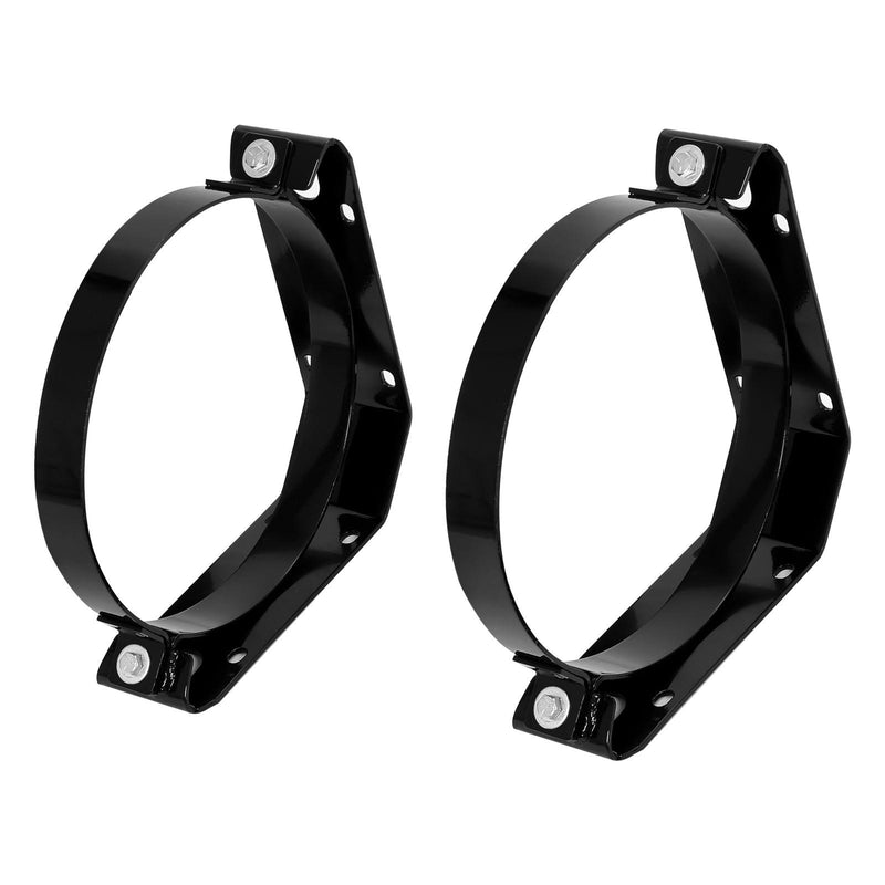 DURAFORCE For 100LB Propane Fuel Tank Bracket Straps Heavy Duty Weld Bolt On Lpg Cylinder