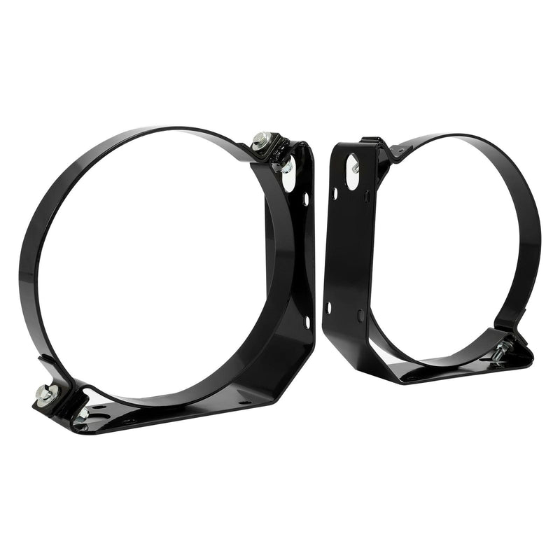 DURAFORCE For 100LB Propane Fuel Tank Bracket Straps Heavy Duty Weld Bolt On Lpg Cylinder