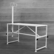 DURAFORCE 51"x23" Goat Milk Livestock Stand Husbandry Trimming Adjustable Height 19"-33"
