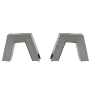 DURAFORCE For 1963-1972 Chevy C10 Pickup 1 PAIR C Notch Frame Step Notch CNotch Set Steel