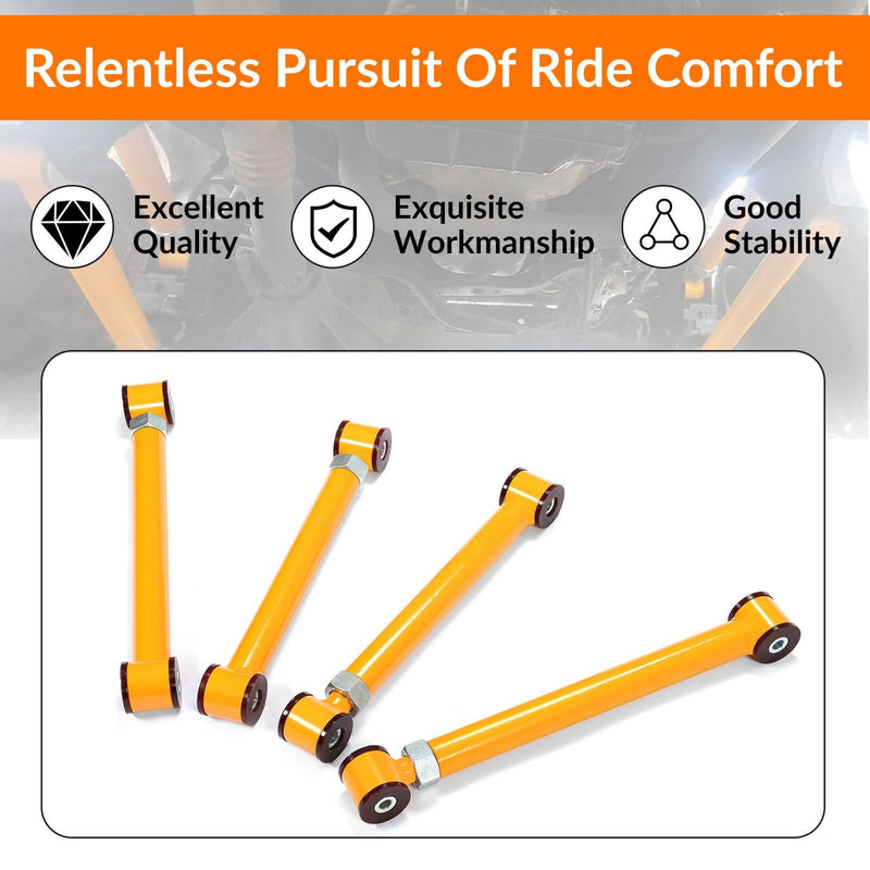 DURAFORCE Adjustable Front Upper Lower Control Arms For 1994-2009 Dodge Ram 4x4 0-6" Lift