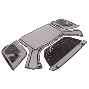 DURAFORCE For Kia Sportage 1996-02 Replacement Convertible Soft Top & Plastic Window Black