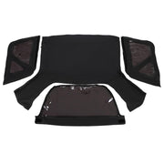 DURAFORCE For Kia Sportage 1996-02 Replacement Convertible Soft Top & Plastic Window Black
