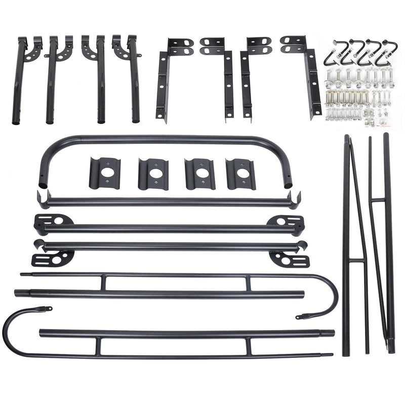 DURAFORCE Universal Full Size Pick Up Truck Trunk Bed Ladder Rack Lumber Utility Kayak
