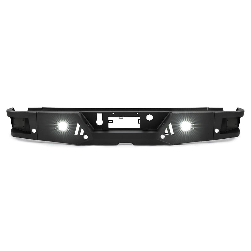 DURAFORCE Full Width Rear Bumper For Chevy Silverado GMC Sierra 1500/2500 3500 HD 2019-22