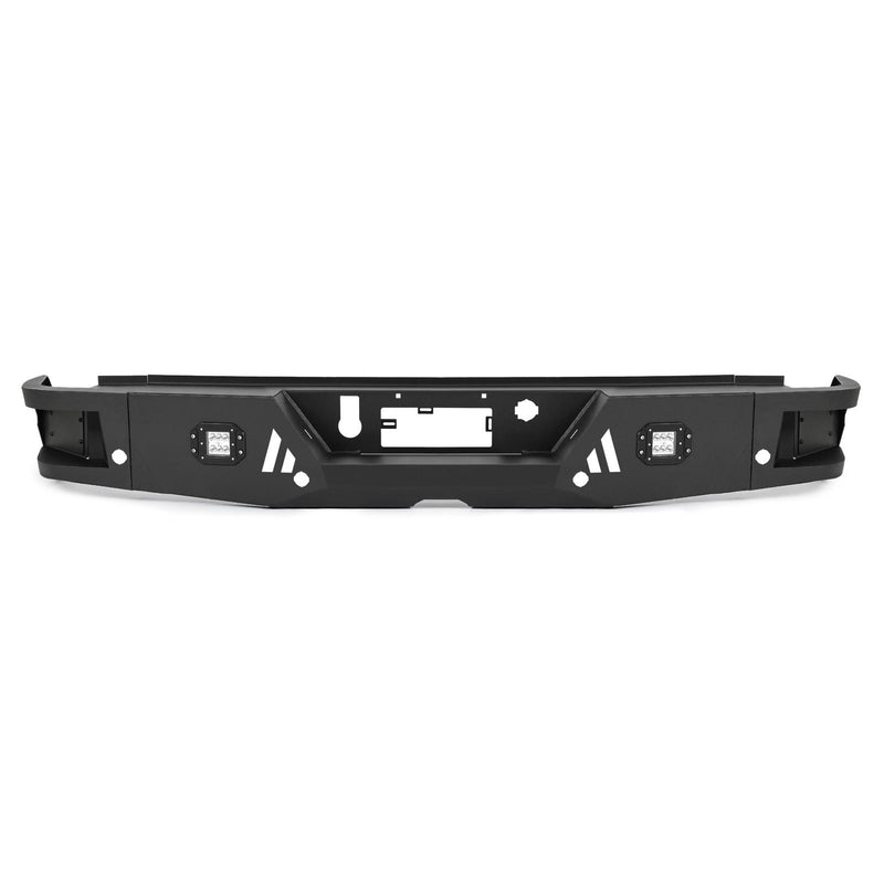 DURAFORCE Full Width Rear Bumper For Chevy Silverado GMC Sierra 1500/2500 3500 HD 2019-22