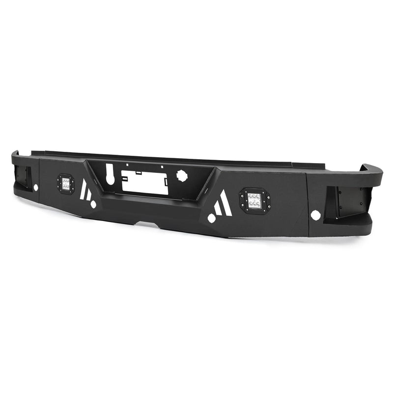 DURAFORCE Full Width Rear Bumper For Chevy Silverado GMC Sierra 1500/2500 3500 HD 2019-22