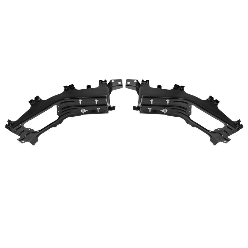 DURAFORCE Pair Front Bumper Bracket Mount Kit Steel For Dodge Ram 1500 2009-2012 2010 2011, 68056631AA