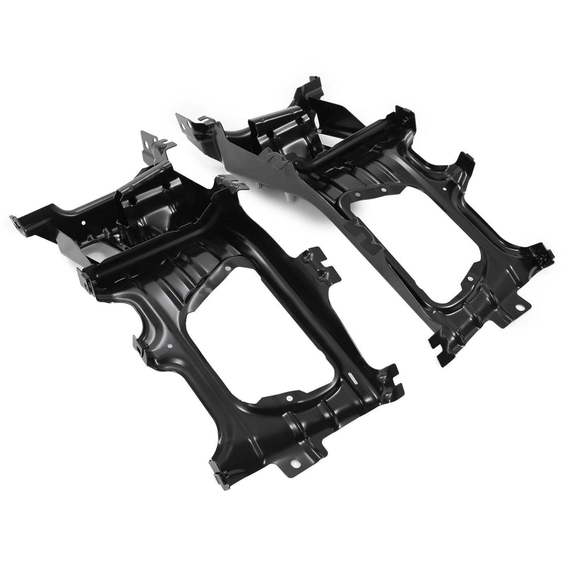 DURAFORCE Pair Front Bumper Bracket Mount Kit Steel For Dodge Ram 1500 2009-2012 2010 2011, 68056631AA