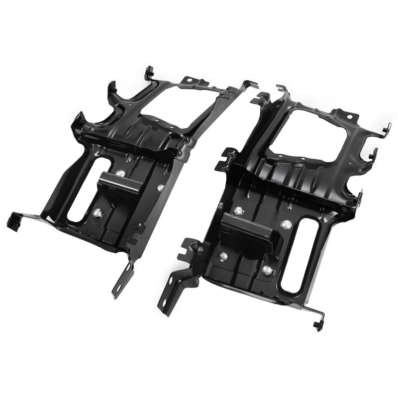 DURAFORCE Pair Front Bumper Bracket Mount Kit Steel For Dodge Ram 1500 2009-2012 2010 2011, 68056631AA