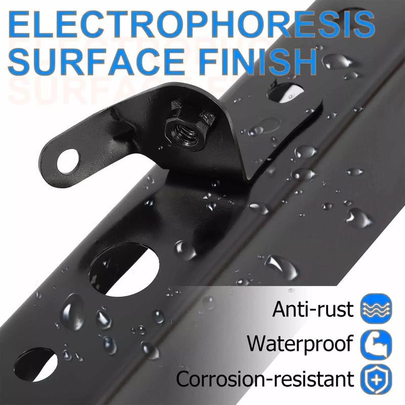 DURAFORCE Pair Upper Radiator Core Support Bracket Assembly For Nissan Altima Maxima 13-23