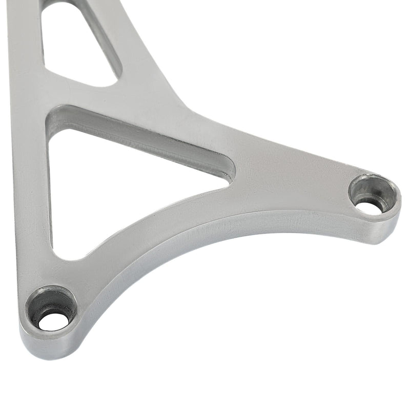DURAFORCE Alternator Bracket + Tension Rod Billet Aluminum Polished For Ford 289 302 68-93