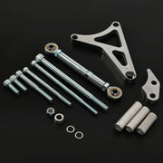DURAFORCE Alternator Bracket + Tension Rod Billet Aluminum Polished For Ford 289 302 68-93