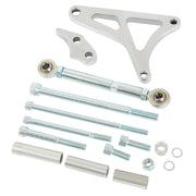 DURAFORCE Alternator Bracket + Tension Rod Billet Aluminum Polished For Ford 289 302 68-93