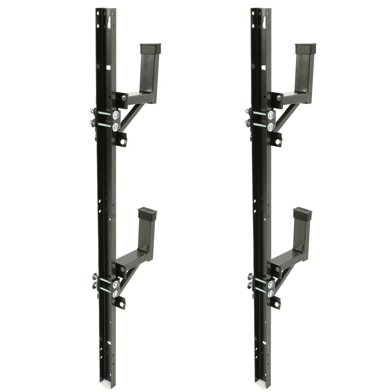 DURAFORCE Adjustable Trailer Side Ladder Rack Exterior Wall Mount For Enclosed Trailers