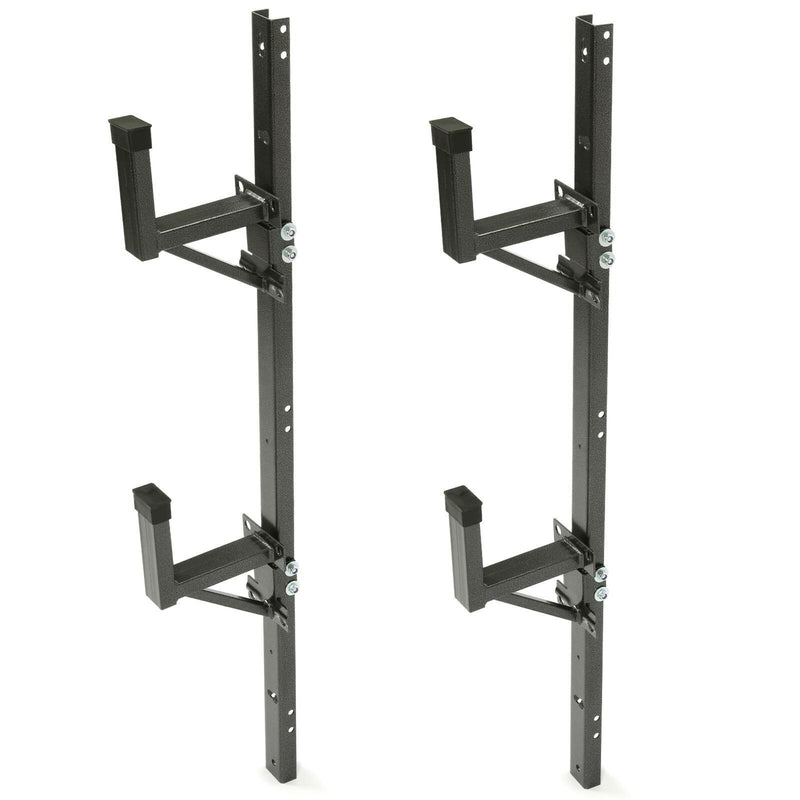 DURAFORCE Adjustable Trailer Side Ladder Rack Exterior Wall Mount For Enclosed Trailers