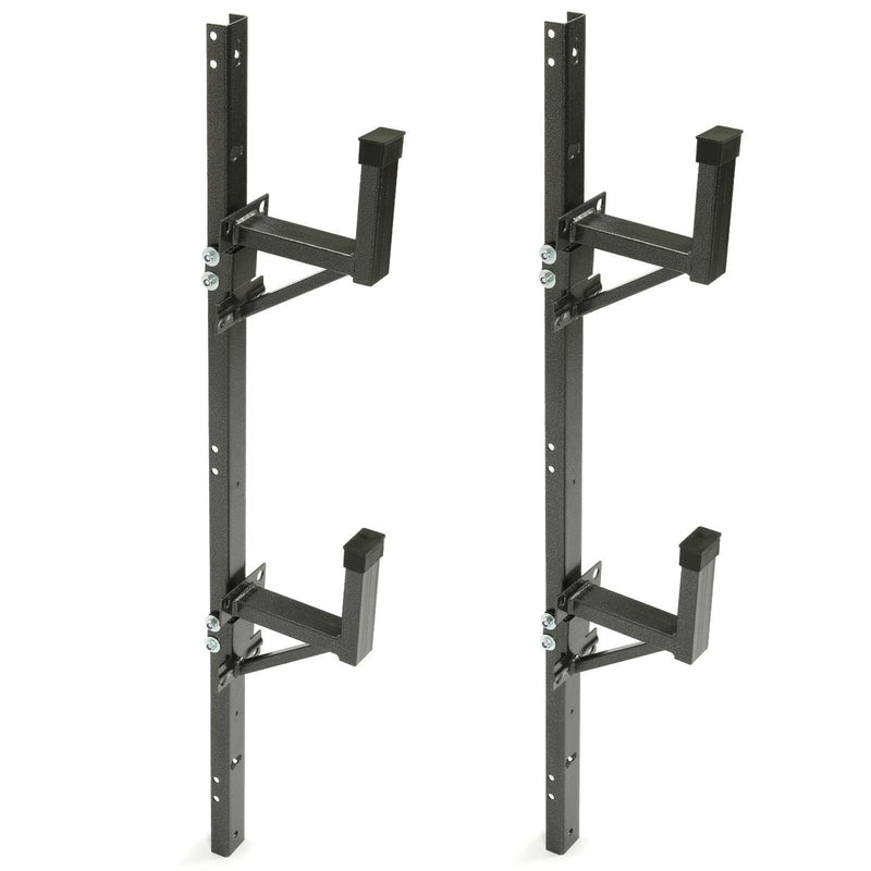 DURAFORCE Adjustable Trailer Side Ladder Rack Exterior Wall Mount For Enclosed Trailers
