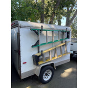 DURAFORCE Adjustable Trailer Side Ladder Rack Exterior Wall Mount For Enclosed Trailers