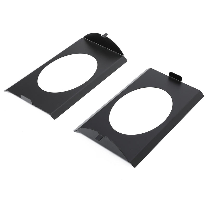 DURAFORCE Behind Seat Speaker Brackets for 1973-1987 Chevy C10 Squarebody for 6x9 Speakers