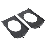 DURAFORCE Behind Seat Speaker Brackets for 1973-1987 Chevy C10 Squarebody for 6x9 Speakers