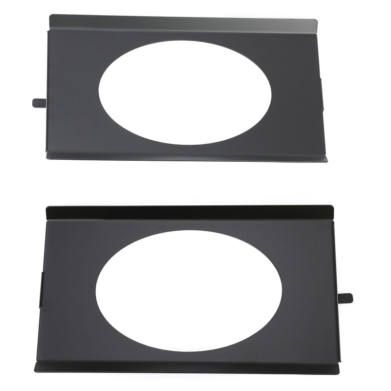 DURAFORCE Behind Seat Speaker Brackets for 1973-1987 Chevy C10 Squarebody for 6x9 Speakers
