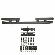 DURAFORCE FOR JEEP WRANGLER 88-06 BLACK STAINLESS DOUBLE BAR REAR BUMPER PROTECTOR GUARD