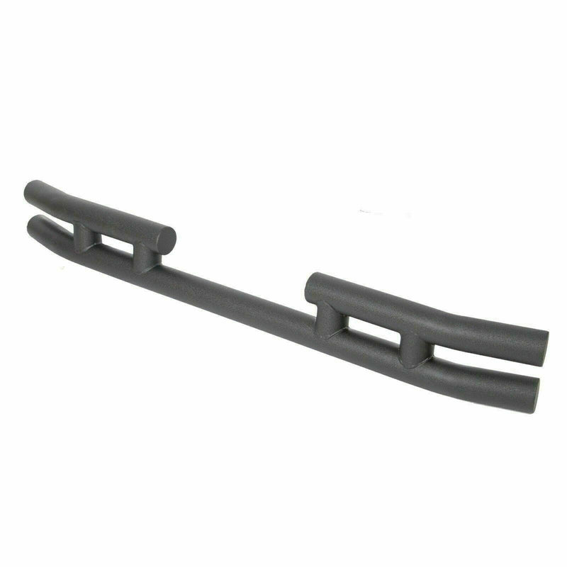 DURAFORCE FOR JEEP WRANGLER 88-06 BLACK STAINLESS DOUBLE BAR REAR BUMPER PROTECTOR GUARD