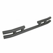 DURAFORCE FOR JEEP WRANGLER 88-06 BLACK STAINLESS DOUBLE BAR REAR BUMPER PROTECTOR GUARD