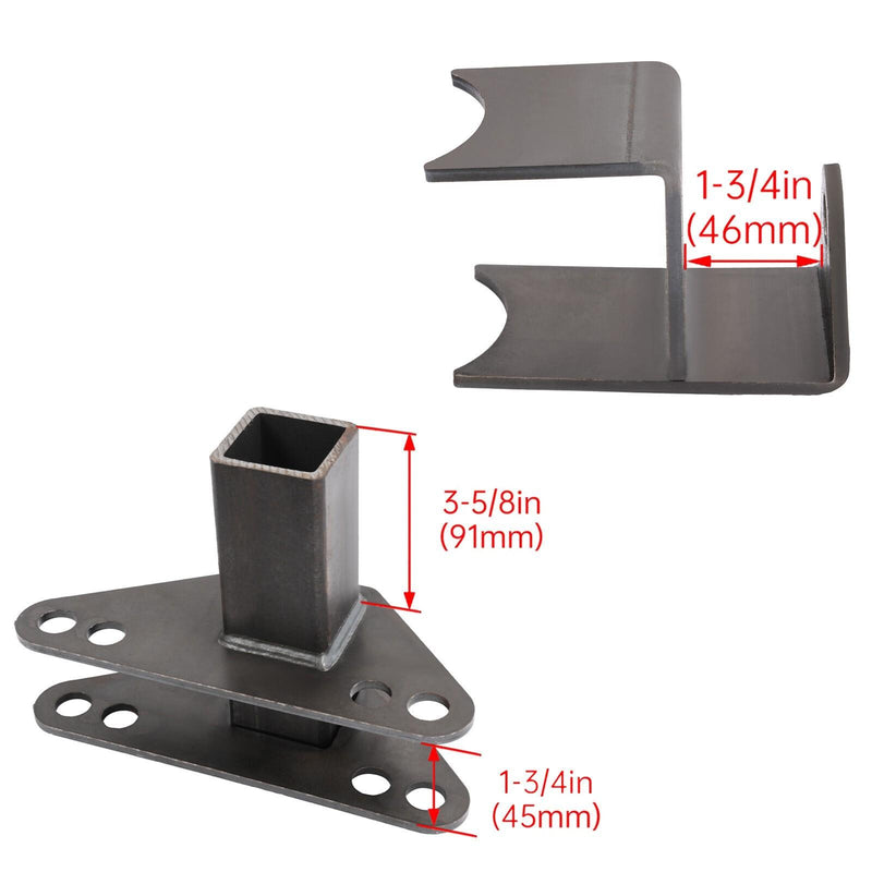 DURAFORCE Screw-On Parallel 4 Link Suspension Hot Rod Rat Classic Car & Truck Universal