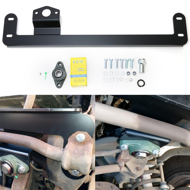 DURAFORCE Steering Gear Box Stabilizer Bar Brace For 03-08 Dodge RAM 2500 RAM 3500 4WD 4X4