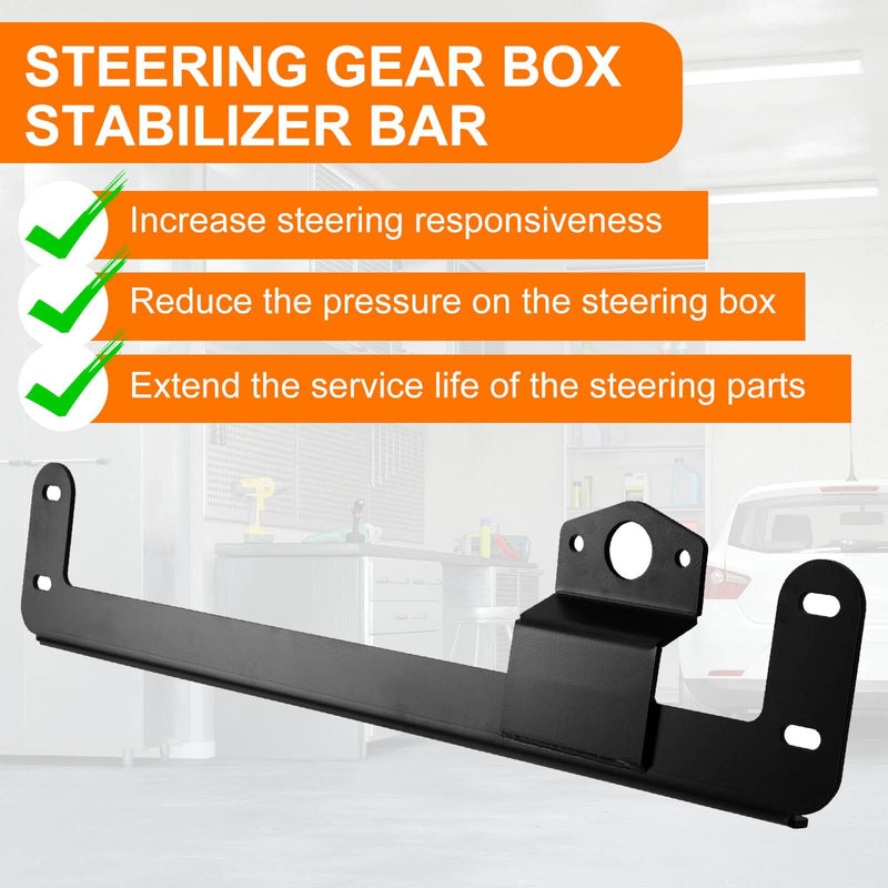 DURAFORCE Steering Gear Box Stabilizer Bar Brace For 03-08 Dodge RAM 2500 RAM 3500 4WD 4X4