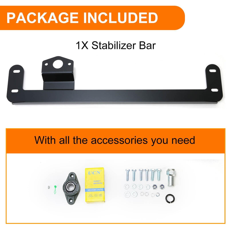 DURAFORCE Steering Gear Box Stabilizer Bar Brace For 03-08 Dodge RAM 2500 RAM 3500 4WD 4X4