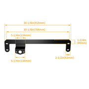 DURAFORCE Steering Gear Box Stabilizer Bar Brace For 03-08 Dodge RAM 2500 RAM 3500 4WD 4X4