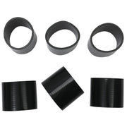 DURAFORCE 8PC 3" inch Aluminum Turbo Intercooler U Pipe Silicone Hose T-Clamp Kit Set