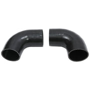 DURAFORCE 8PC 3" inch Aluminum Turbo Intercooler U Pipe Silicone Hose T-Clamp Kit Set