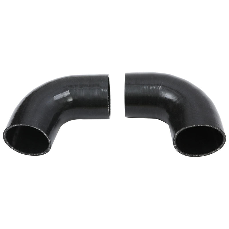 DURAFORCE 8PC 3" inch Aluminum Turbo Intercooler U Pipe Silicone Hose T-Clamp Kit Set