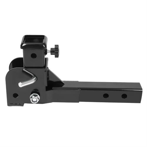 DURAFORCE 2" Trailer Hitch Adapter Folding Wheelchair Cargo Carrier Extension Shank