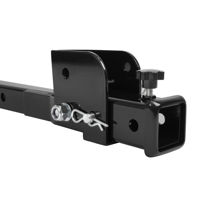 DURAFORCE 2" Trailer Hitch Adapter Folding Wheelchair Cargo Carrier Extension Shank