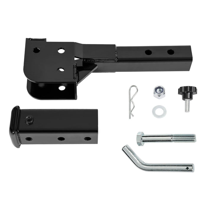 DURAFORCE 2" Trailer Hitch Adapter Folding Wheelchair Cargo Carrier Extension Shank