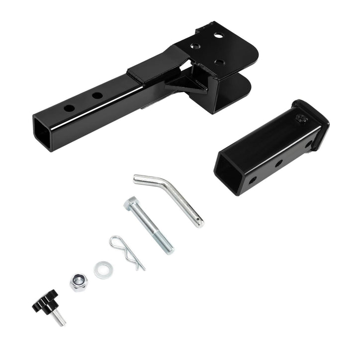 DURAFORCE 2" Trailer Hitch Adapter Folding Wheelchair Cargo Carrier Extension Shank