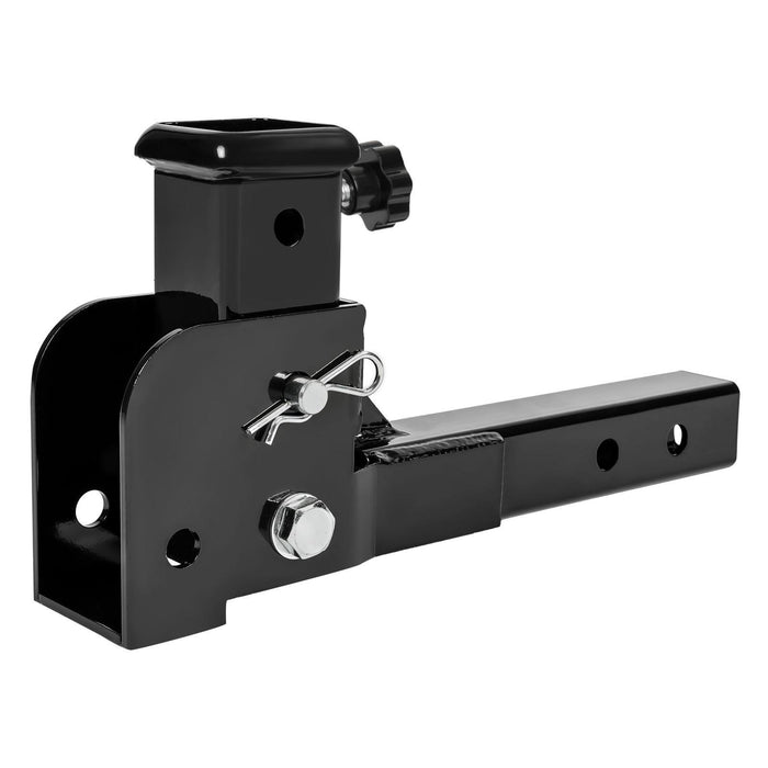 DURAFORCE 2" Trailer Hitch Adapter Folding Wheelchair Cargo Carrier Extension Shank
