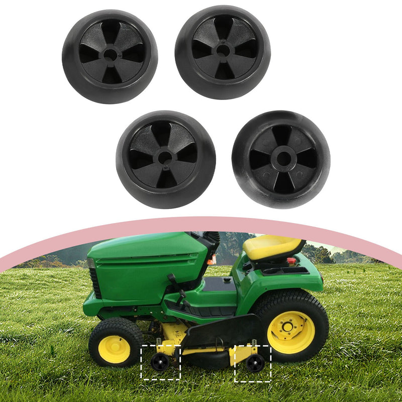 DURAFORCE 4 Deck Wheels For John Deere X500 X530 X580 Z426 LX266 A320 #M111489 #AM133602