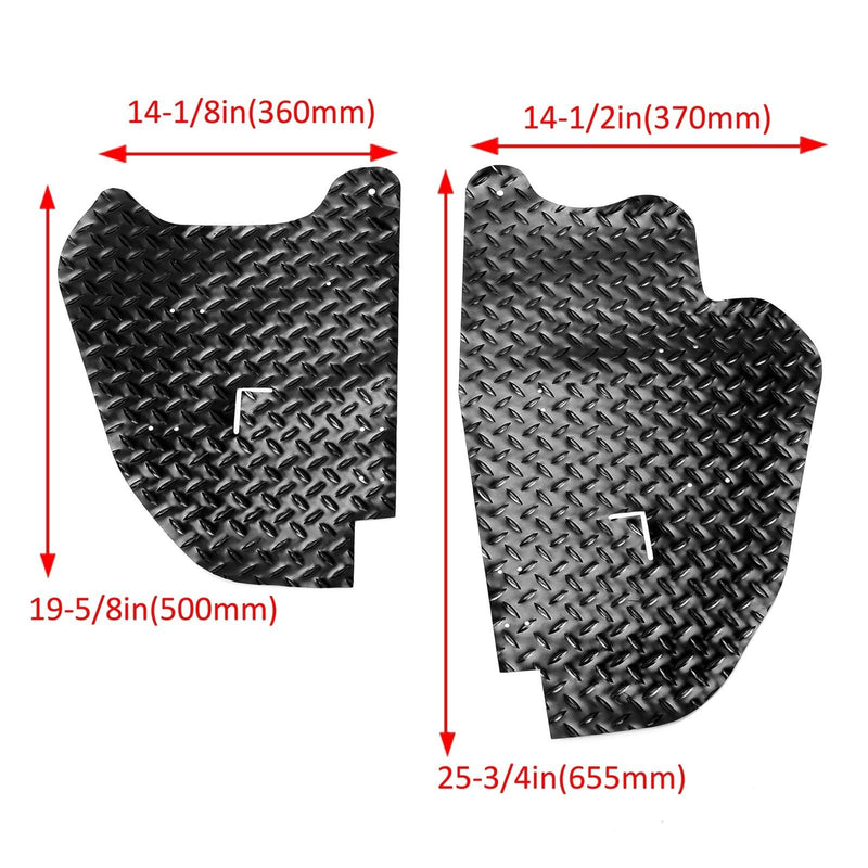 DURAFORCE Rear Mud Guard Dust Shield For Honda Talon 1000X 1000R X4 SXS 2019-2022