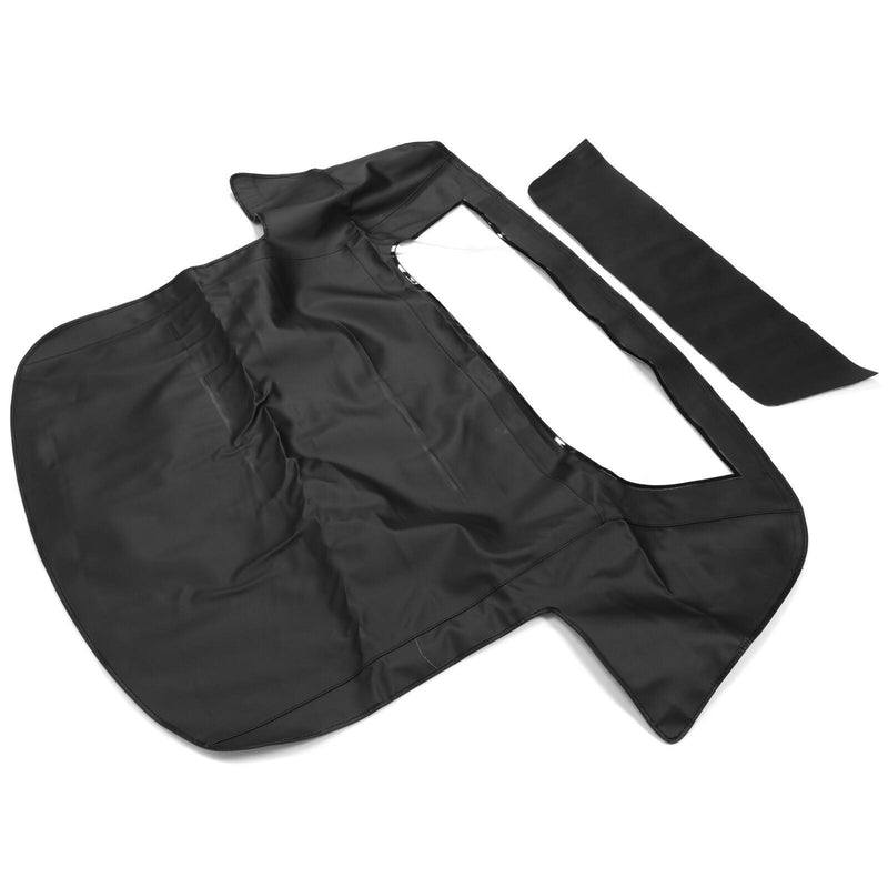 DURAFORCE For 86-93 Chevy C4 Corvette Convertible Soft Top Sailcloth Vinyl w/ Clear Window