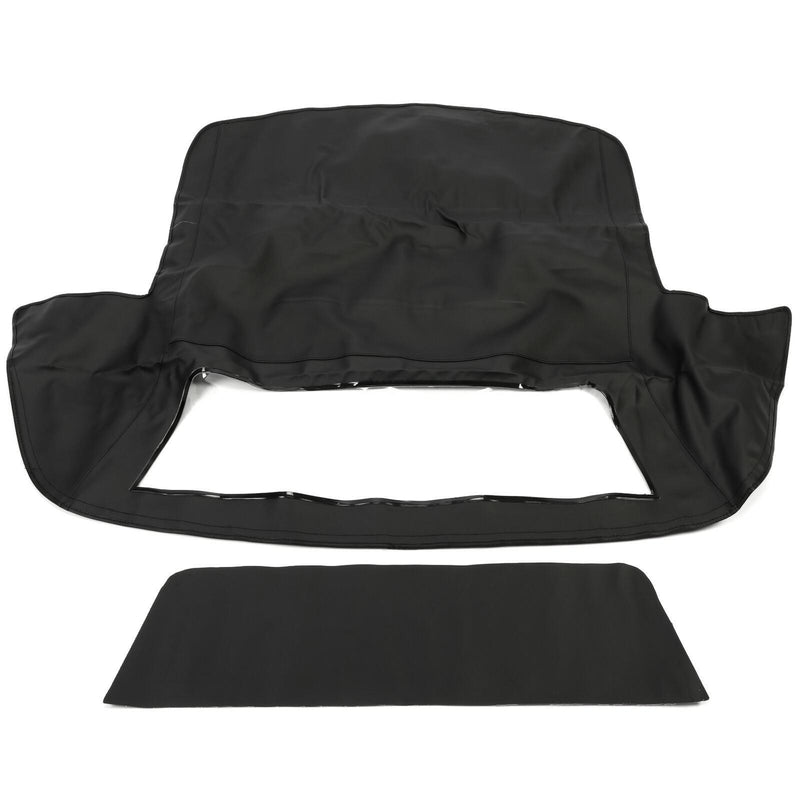 DURAFORCE For 86-93 Chevy C4 Corvette Convertible Soft Top Sailcloth Vinyl w/ Clear Window