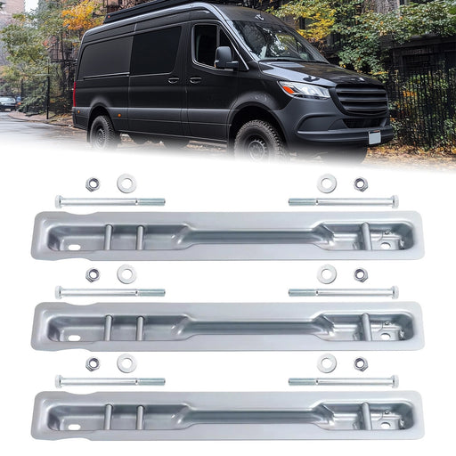 DURAFORCE 3 Pack Rear Seat Brackets For 2007-2018 Mercedes Benz Sprinter With free 6 bolts