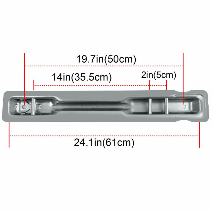 DURAFORCE 3 Pack Rear Seat Brackets For 2007-2018 Mercedes Benz Sprinter With free 6 bolts