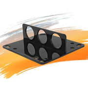 DURAFORCE 1000lb Motor Engine Lifting Plate Bracket Carburetor Hoist 1/8'' For SBC BBC LSX